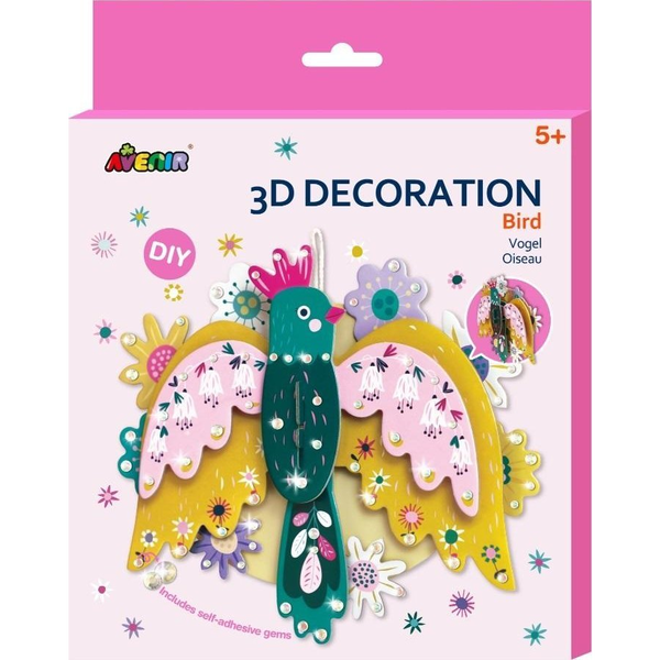 Avenir 3D Dekorációs Puzzle, Madár