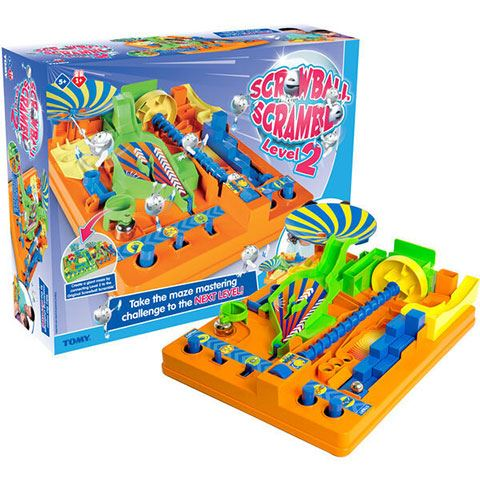Juego De Habilidad Tomy Screwball Scramble Level 2 Carrera De Obstáculos 2 (t73109 /4)