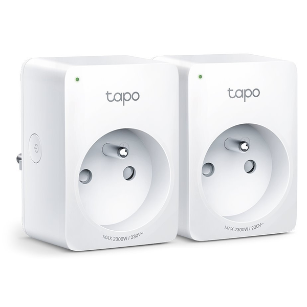 Elektrické zásuvky s uzemněním TP-Link Tapo P100, 2 ks