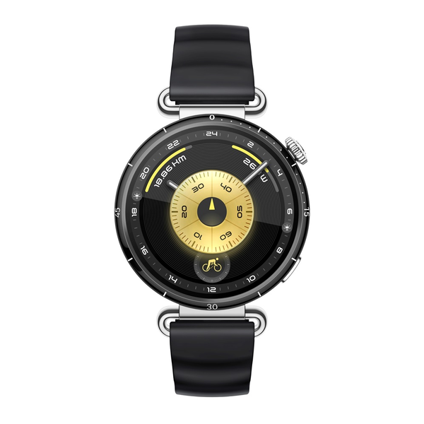 Huawei Watch GT6 41 мм с черен флуороеластомерен каишка
