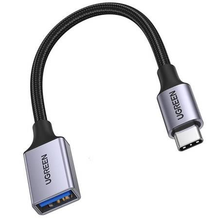 OTG adaptér USB-C 3.0 UGREEN US378 (šedý)