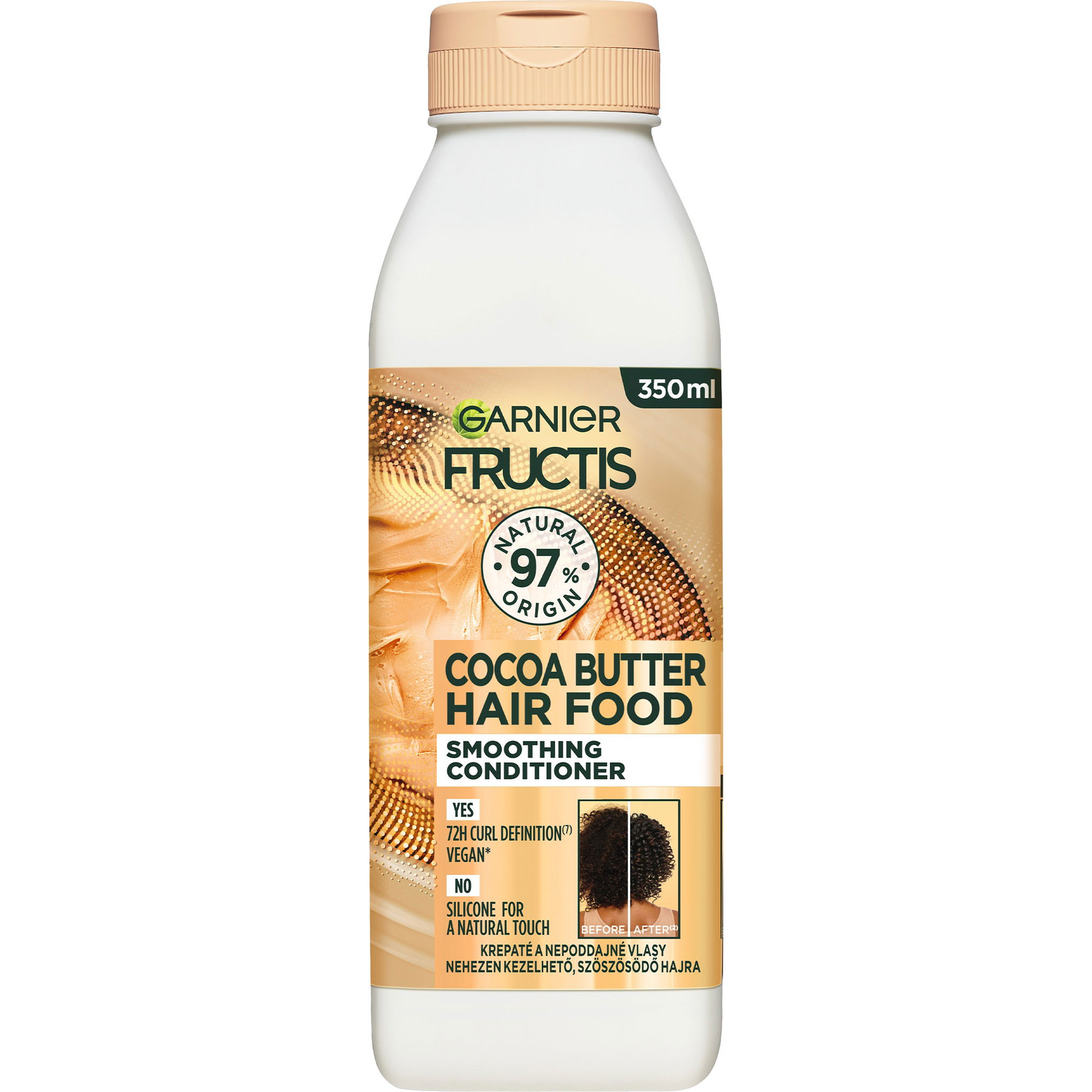 GARNIER Fructis Hair Food Cocoa Butter Conditioner 350 ml (3600542432559)