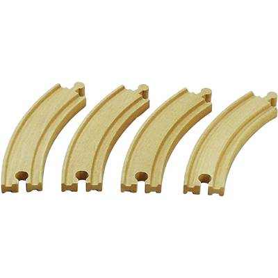 Brio Gebogene Gleise (E) 4 Stück 33342004 (33342004)