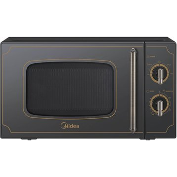 Midea MM720CJ7B Mikrohullámú sütő 20L 700W - Fekete (MM720CJ7B)