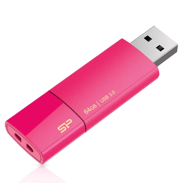Silicon Power Blaze B05 64GB USB флаш памет USB Тип-A 3.2 Gen 1 (3.1 Gen 1) Розов