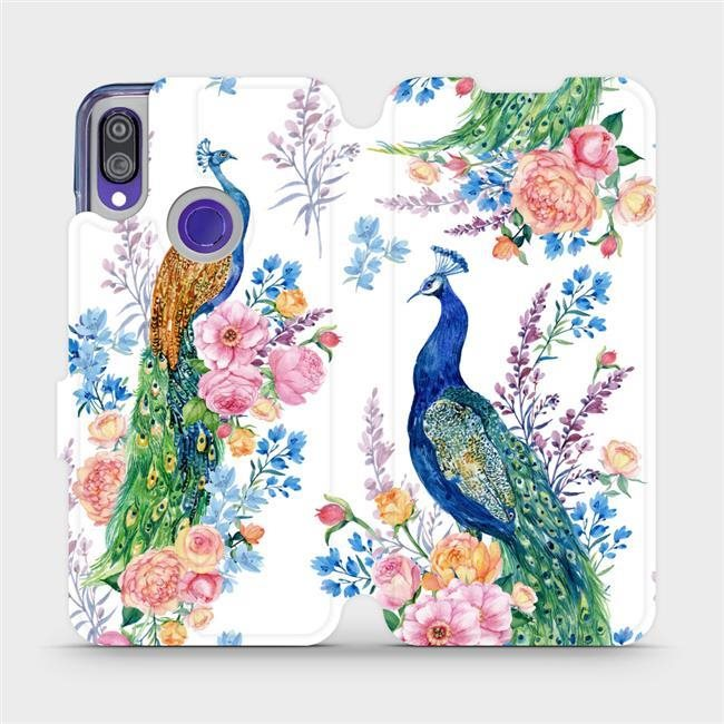 Flip case for Xiaomi Redmi Note 7 - MX08S Peacocks (5903516029440)