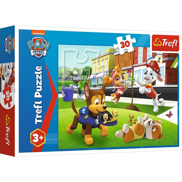 PUZZLE TREFL 30 PAW PATROL DOGS IN ACTION