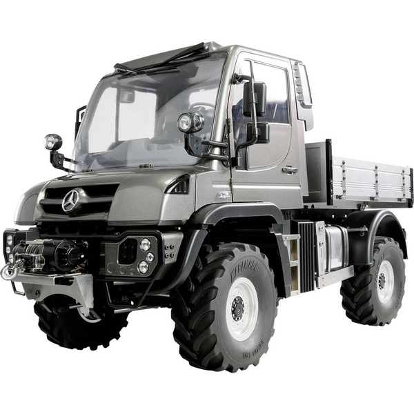 Amewi Mercedes-Benz Unimog Távirányítós teherautó 4WD 1:10 - Szürke