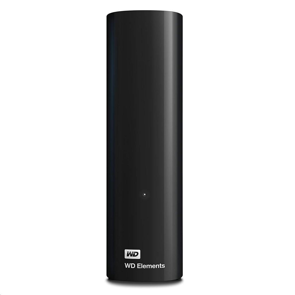 16TB WD 3.5" Elements Desktop külső winchester fekete (WDBWLG0160HBK) (WDBWLG0160HBK)