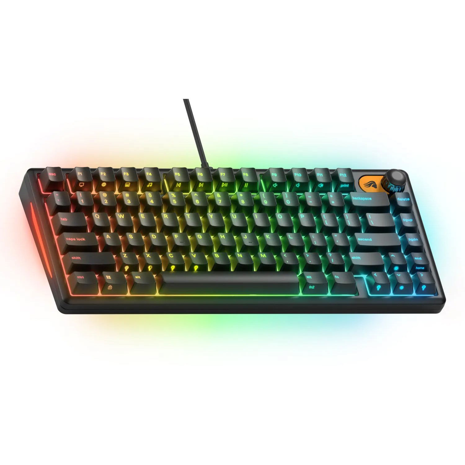 Glorious GMBK 75% Customizable RGB Gaming Keyboard - US (GLO-GMBK75-BLK-US)