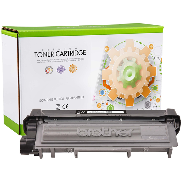 STATIC Toner cartridge compatible with Brother TN-2310BK black remanufactured 1.200 pages