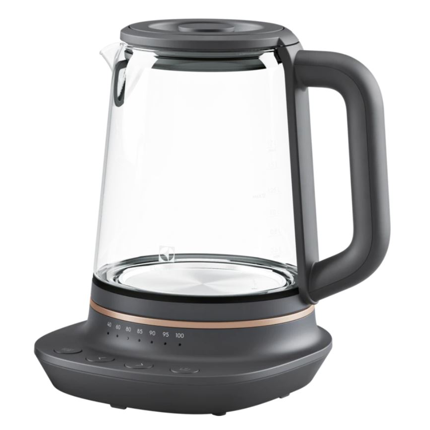 Electrolux E7GK1-8BP üveg vízforraló/tea készítő (E7GK1-8BP)