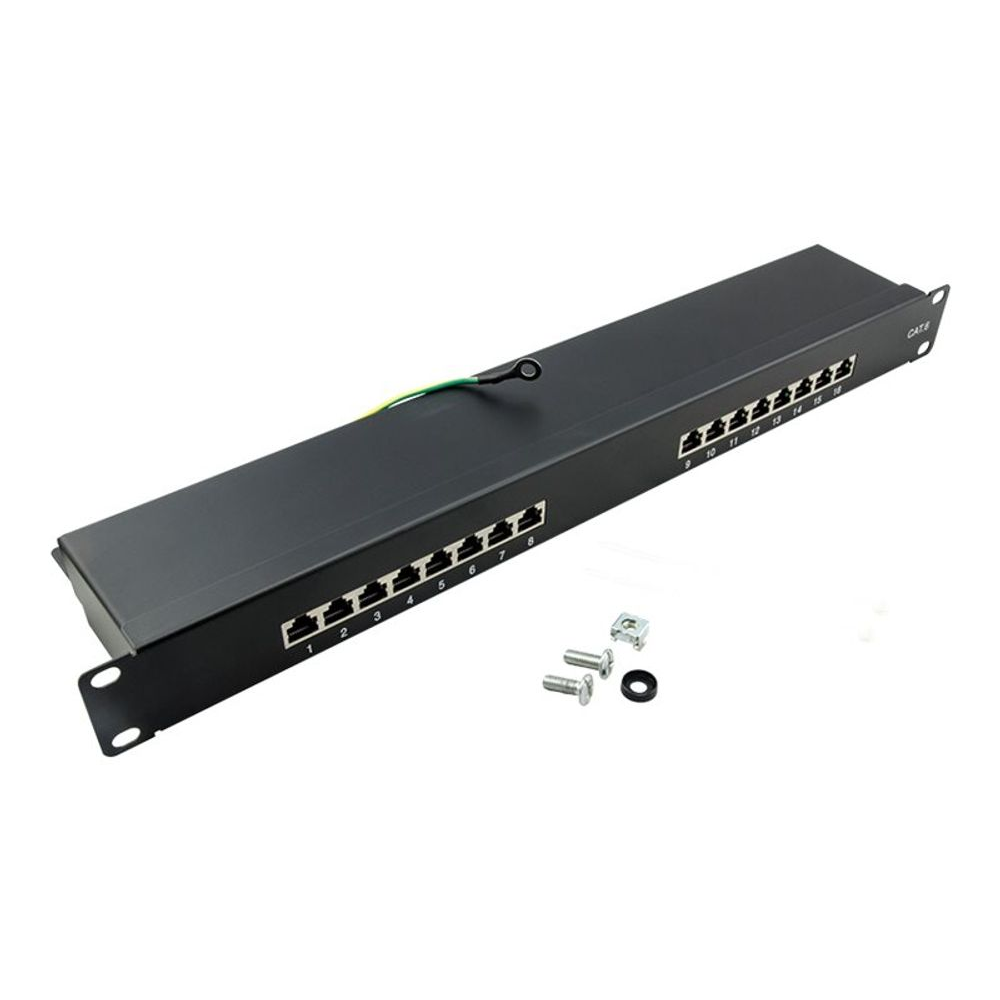 Logilink Cat.6 Patch Panel 16-port 19