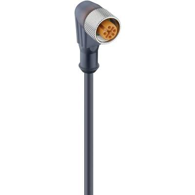 Lumberg Automation 40212-1 Érzékelő-/működtető összekötő, konfekcionált M12 Alj, hajlított 2.00 m Pólusszám: 5 1 db (40212-1)