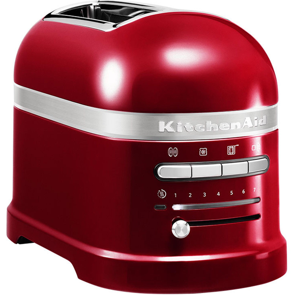 KitchenAid 5KMT2204ECA 7 2 skive(r) 1250 W Rød, Rustfrit stål