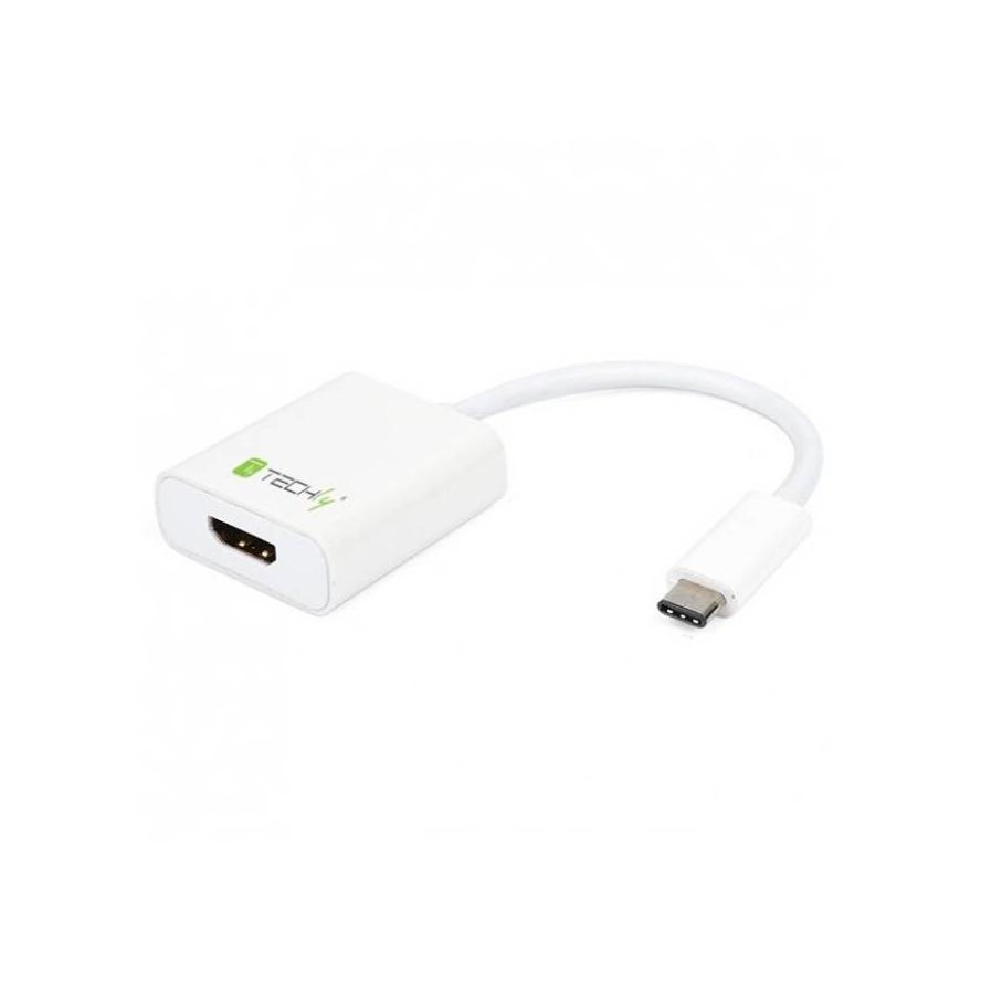 Techly IADAP USB31-HDMI video digitalizáló adapter Fehér (IADAP-USB31-HDMI)