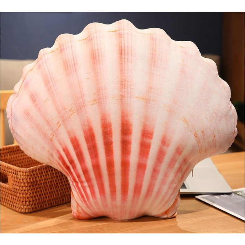 Plüss Kagylópárna - 50 x 40 cm (16855)