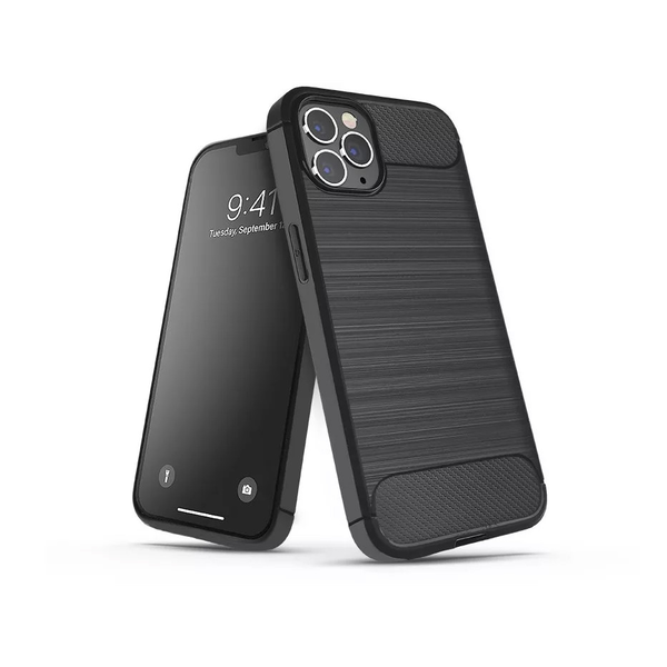 Funda Silicona Forcell Carbon Xiaomi Redmi Note 12/12 5g/poco X5 5g Negra