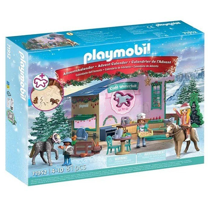 Playmobil - Печене на коледни сладкиши в Rider Cafe — 71952