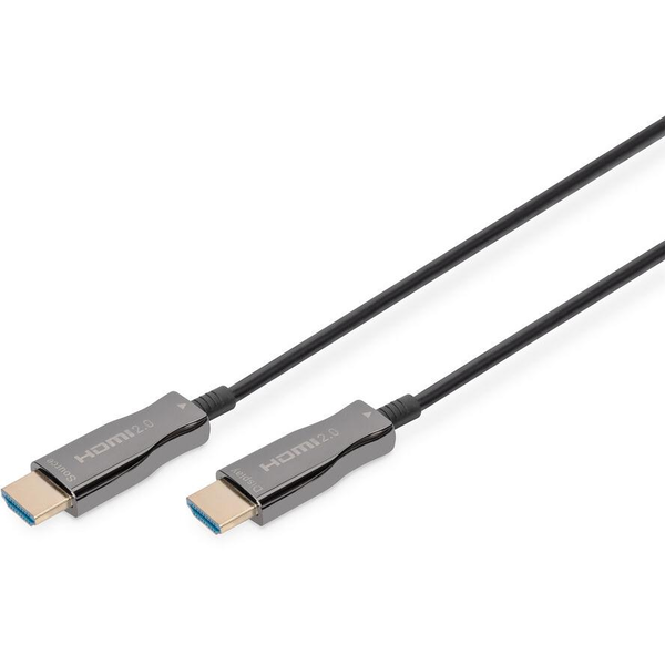 Cablu HDMI 2.1, 4K Ultra HD 15 m, Tip A, 4096 x 2560 pixeli, 3D, Negru, Digitus AK-330125-150