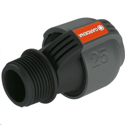 Gardena Sprinklersystem Verbinder 25 mm x 1"-Außengewinde