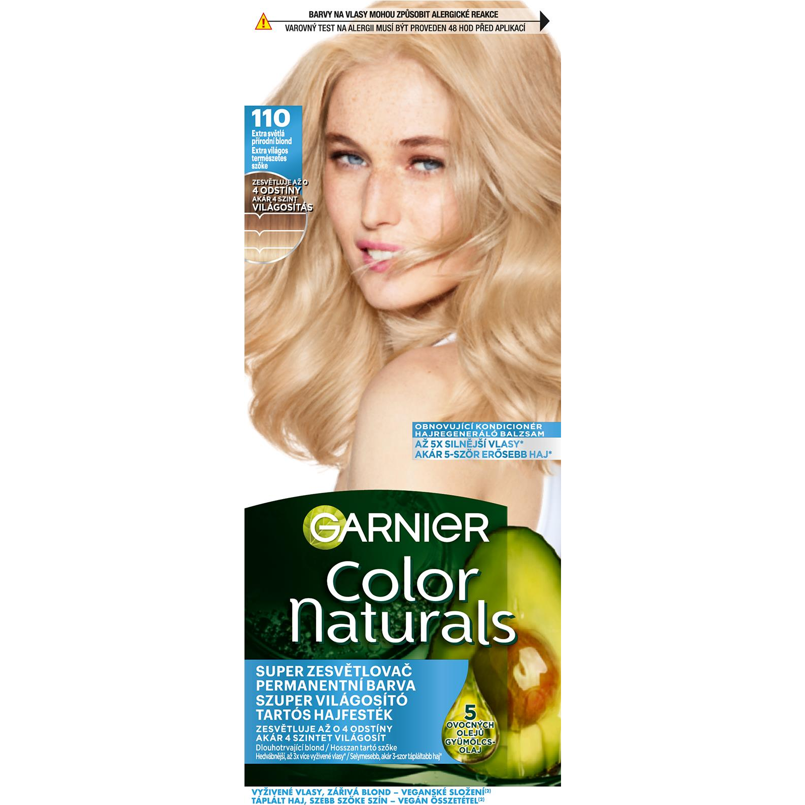 GARNIER Color Naturals 110 Extra világos természetes szőke (3600542601580)