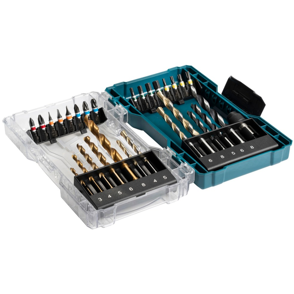 Makita E-07054 Fúrószár és Csavarbehajtó bitfej készlet (29 db / csomag)