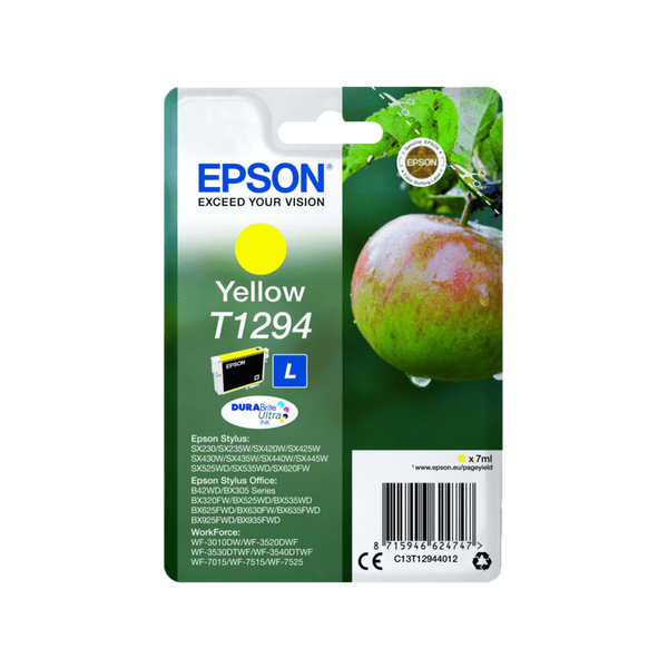 Epson Apple T1294 blækpatron 1 stk Original Gul