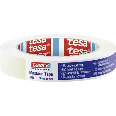 Tesa STANDARD (04325-00000-01) Krepp szalag ® Professional Bézs (H x Sz) 50 m x 19 mm 1 db (04325-00000-01)