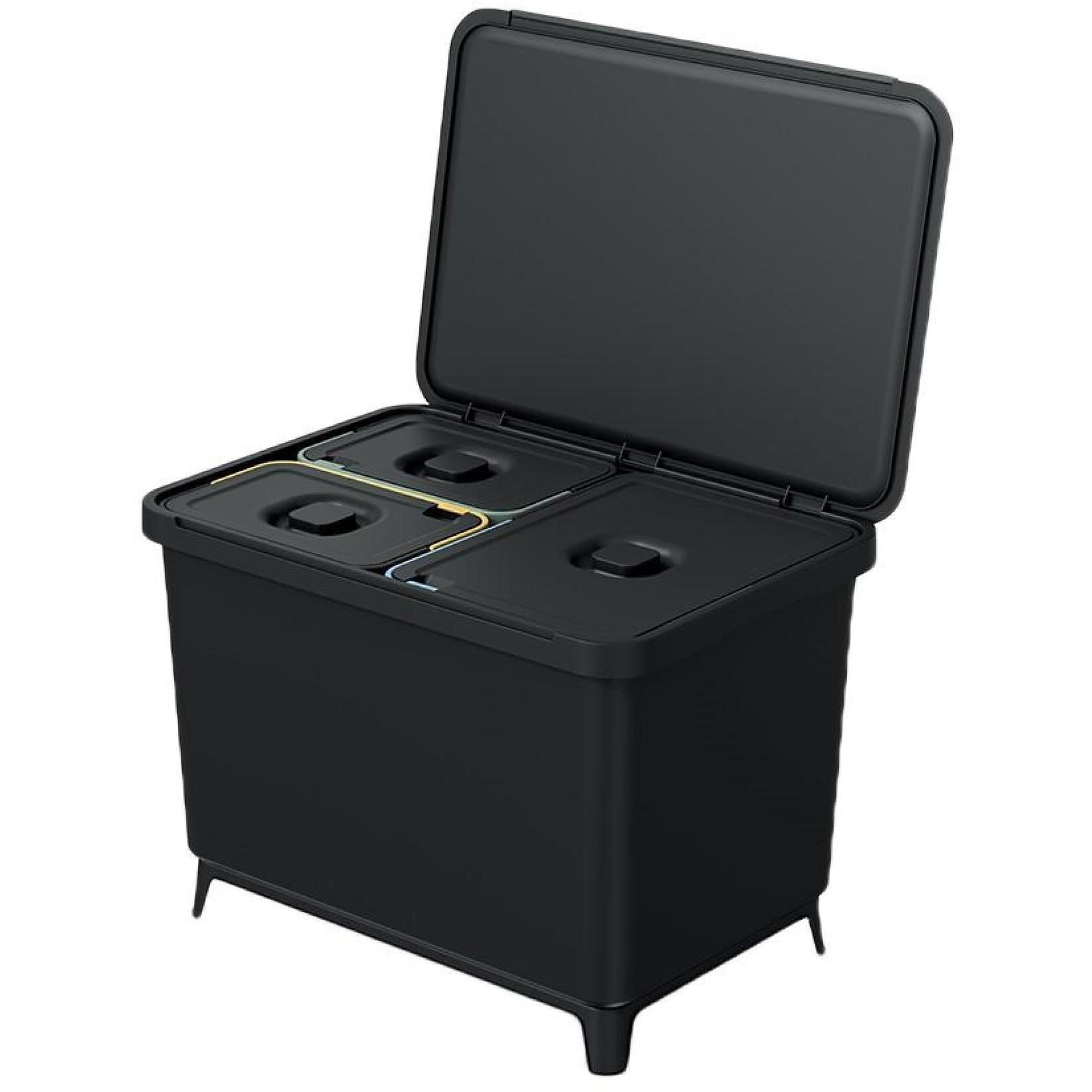 PROSPERPLAST Systema 1 × 23 L + 2 × 10 L černý (NKS60W3-S411)