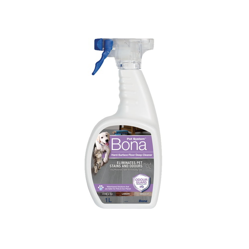 Bona Pet System laminált, vinil és csempepadló tisztító spray - 1l (WM859113013)