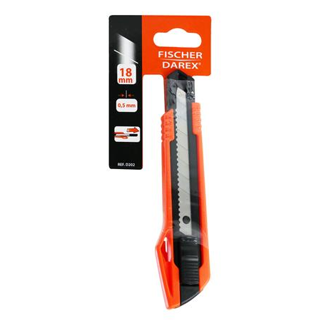 Fischer Darex 0198415 Univerzális Snitzer 18mm - Fekete / Narancssárga (0198415)