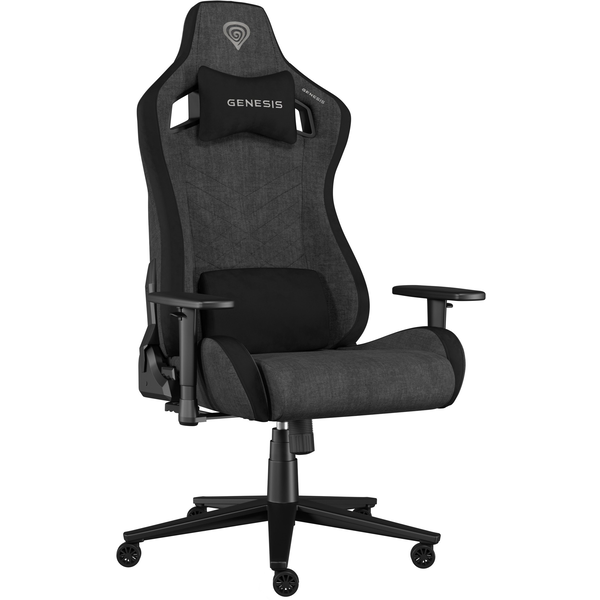 Геймърски стол Genesis Nitro 660, черен/сив плат