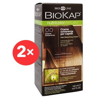 BIOKAP Nutricolor Delicato Bleaching Cream 0.0 (2× 140 ml) (N/A)