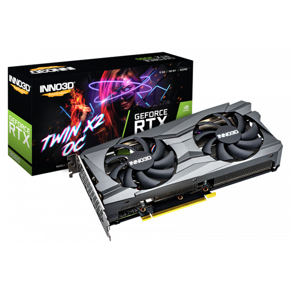 Inno3D GEFORCE RTX 3060 TWIN X2 OC NVIDIA 12 GB GDDR6