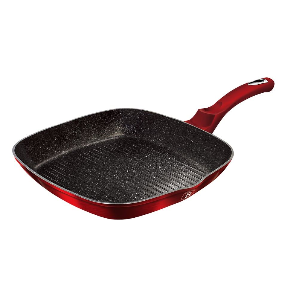 Berlinger Haus BH/1271N Metallic Line Burgundy Edition grillserpenyő 28cm (BH/1271N)