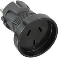 InLine 16703A strømstik adapter Sort