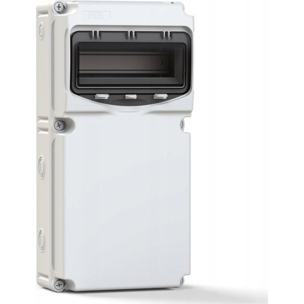 PCE OBUDOWA FLEX, 10-MOD, PEŁNA, MATERIAŁ ABS IP66/67, 15851000