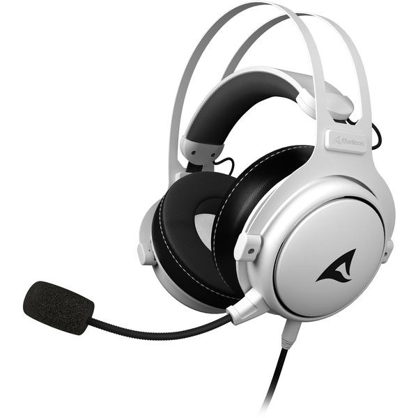 Sharkoon Skiller SGH50 геймърски слушалки с 3,5 мм жак – бял