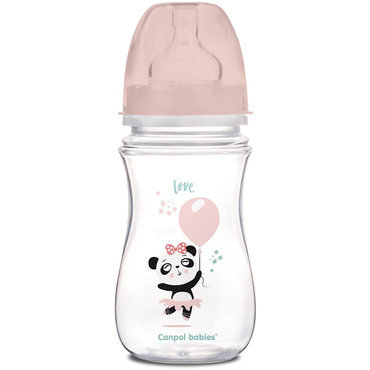 Canpol babies EXOTIC ANIMALS 240 ml rózsaszín