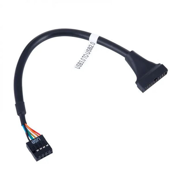 Adaptér USB 2.0 - USB 3.0 Akyga AK-CA-28 20 cm černý