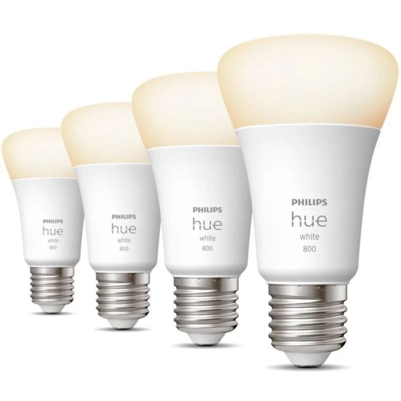 Philips Hue LED fényforrás E27 9W 4db/cs (929001821625) (929001821625)