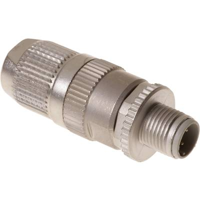 HARTING 21032811405 Érzékelő-/működtető adatösszekötő M12 Dugó, egyenes Pólusszám: 4 1 db (21032811405)