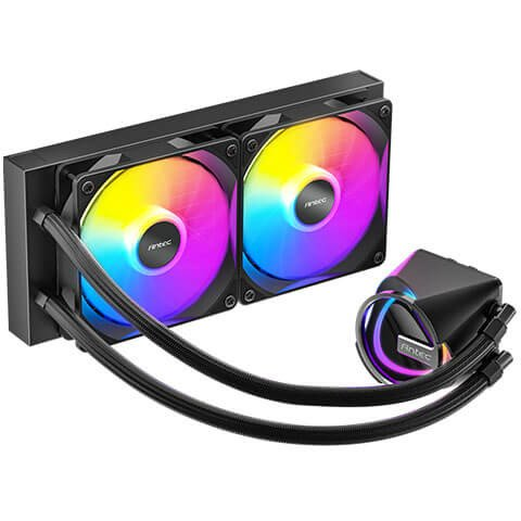 Antec Skeleton 240 ARGB Waterkoeling Zwart AMD-Intel