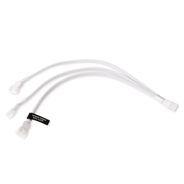 Alphacool 18726 4-Pin - 3x 4-Pin PWM Y-Splitter (Fehér) - 30cm