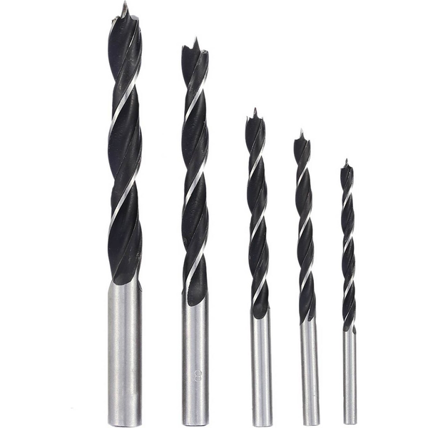 Wiertło Geko Kpl.5szt.wierteł do drewna 4-10mm(200)