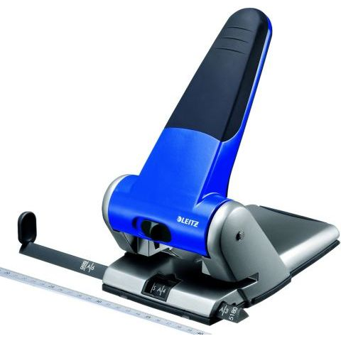 Leitz Heavy Duty Hole Punch 5180 hulmaskine og tilbehør 65 ark Blå