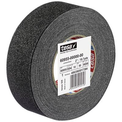 Tesa ANTI-RUTSCH (60955-00000-02) Csúszásmentesítő szalag ® Fekete/sárga (H x Sz) 18 m x 50 mm 1 db (60955-00000-02)