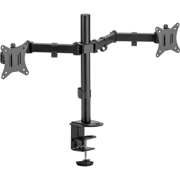 Articulated Desk Mount For 2 Monitors Spacetronik Spa-120