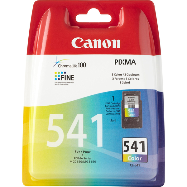 Canon CL-541 Colour atramentová náplň 1 kusov Originál Azúrová, Purpurová, Žltá